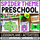 Spider Toddler Activities Homeschool Preschool Curriculum 