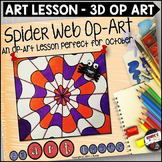Art Lesson Optical Illusion Webs