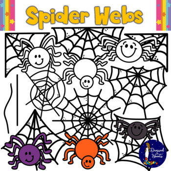 Preview of Spider Webs Clip Art