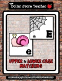 Spider and Snail - Bugs - A to Z Upper & Lower Case Matchi