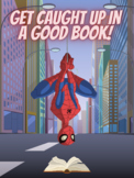 Spider-man Reading Poster
