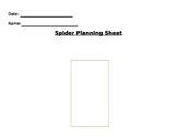 Spider planning Sheet