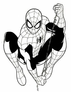 Spiderman Coloring Book: A Fun Book For Learning, Coloring, Knowledge  Development For Kids With All Favorite Spiderman Character. You Can Give  (Paperback)