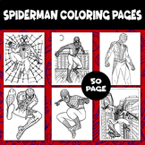 Spiderman Movie Coloring Pages - 50 Printable Worksheet for kids