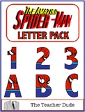 Spiderman Number and Letter Pack