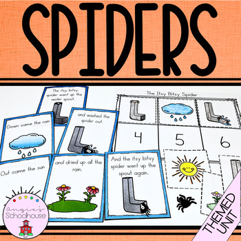 Spiders by Angie's Schoolhouse | TPT
