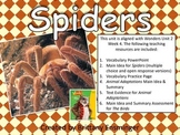 Spiders - 4th Grade McGraw Hill Wonders