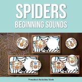 Spiders Beginning Sounds