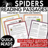 Spiders Daily Quick Reads- NO PREP
