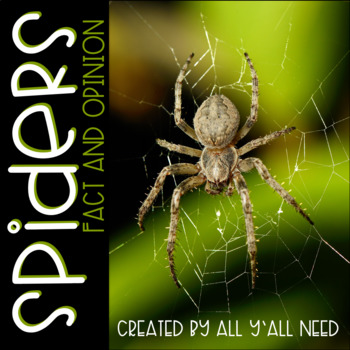 Preview of Spiders Fact and Opinion