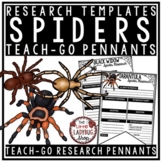 Spiders Research Project Templates Arachnids Study Fall Oc