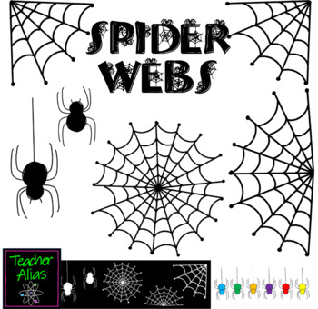 Preview of Spiders , Spider Webs , and Halloween