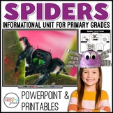 Spiders Unit – All About Spiders Slideshow – Spider Craft 