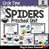 Spiders Unit | Lesson Plans - Activities for Preschool Pre-K