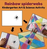 Spiderweb drawing; art & science for kindergarten- 5th gra
