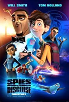 Preview of Spies in disguise Movie Guide Questions in ENGLISH in chronological order