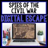 Spies of the Civil War DIGITAL ESCAPE ROOM for Google Driv