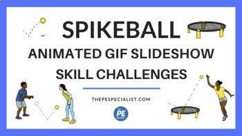 Preview of Spikeball Follow the Leader Animated GIF Slideshow | Partner Challenges |