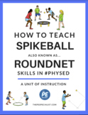 Spikeball or Roundnet Unit Plan and Lesson Resource Pack f