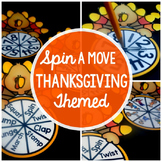 Spin A Move - Thanksgiving Themed {Thanksgiving Brain Brea