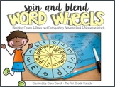 Spin & Blend Word Wheels (Small Group Phonics Activity)