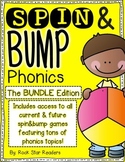 Spin & Bump * Phonics Games* Fun Bump Games GROWING BUNDLE!