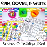 Spin Cover and Write | Phonics Center Activities | Print a
