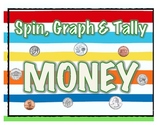Spin, Graph & Tally Money-Independent Math Station-Coin Id