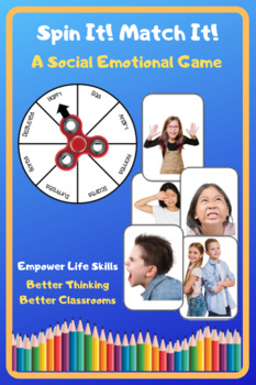 Spin It! Match It!- A Social Emotional Learning Game by Empower Life Skills