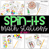 3rd Grade Math Stations Yearlong Bundle