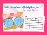 Spin The Wheel Two Digit Multiplication