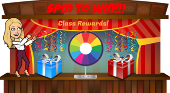 Preview of Spin To Win!!! - (Student Behavior/Reward System)