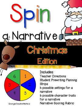 Preview of Spin a Narrative: Christmas