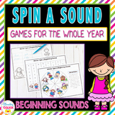 Phonics Games for the Whole Year-Beginning Sounds (Spinner Games)