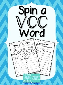 Vcc Words Worksheets