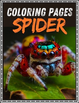 Preview of Spin a Web of Fun: Explore Our Spider Coloring Pages!
