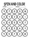 Spin and Color Numbers 0-10