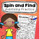 Subitizing Spin and Find-  Cooperative Subitizing Numbers 