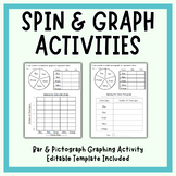 Spin and Graph Activities | Bar Graph and Pictograph Graph