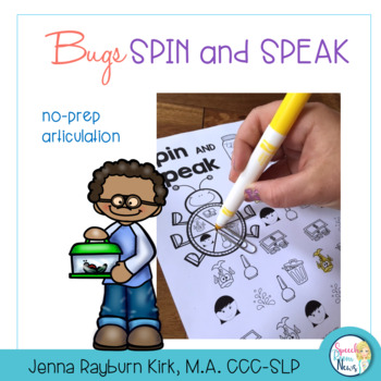 Preview of Spin and Speak™: Bugs Articulation