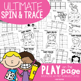 Spin and Trace Ultimate Pack - Play on the Page Worksheets