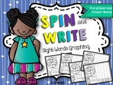 Spin and Write: Graphing Sight Words for the WHOLE YEAR!