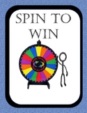 Spin to Win Numeral Card Version