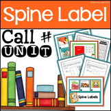Spine Label Fiction Call Number Library Unit UPDATED