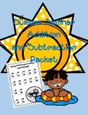 Spinner Addition and Subtraction Facts