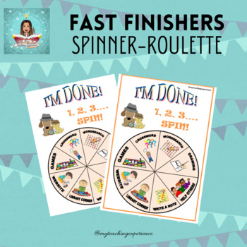 Preview of Spinner Roulette for fast finishers