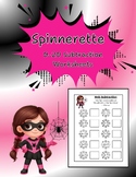 Spinnerette Subtracts 0-20 Worksheet Packet