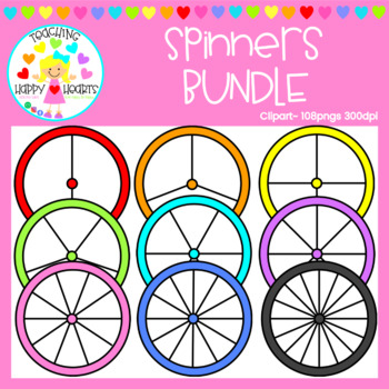 Preview of Spinners Clipart