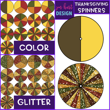 Preview of Spinner Clip Art - Thanksgiving {jen hart Clip Art}