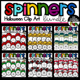 Spinners for Halloween Clip Art Bundle